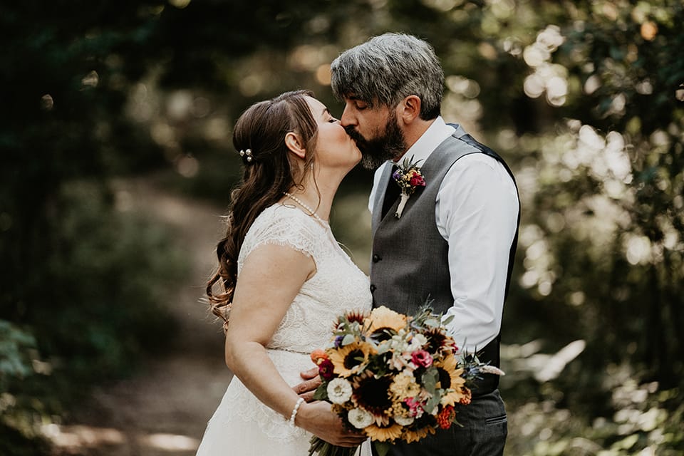 Sarah and Lance Wedding, cover photo