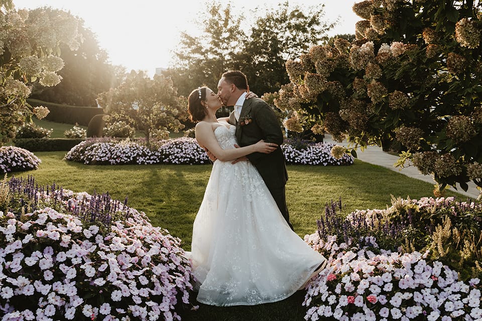 Julia and Kirk Bennett Wedding, cover photo