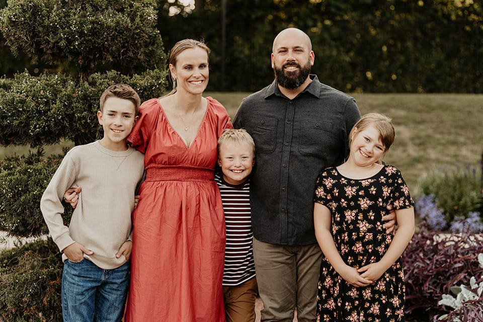Amanda and Rick - Family Session, cover photo