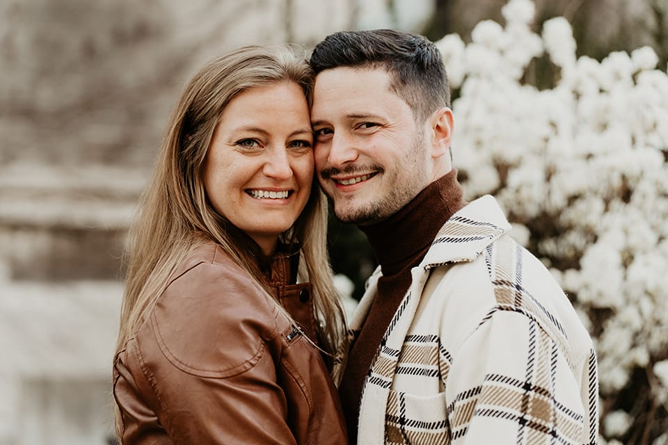 Meredith & Chris - University of Chicago Engagement, cover photo