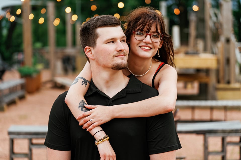 Trenton and Lexi Engagement Photos, cover photo