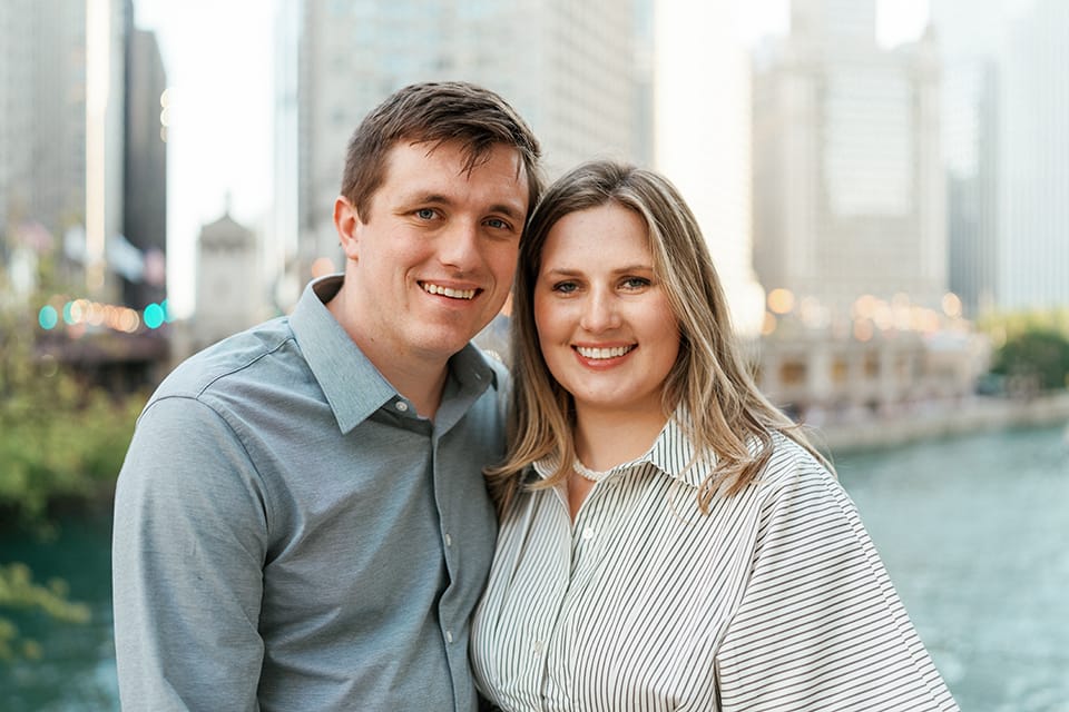 Emily Olson Joseph Joyce Engagement Photos, cover photo