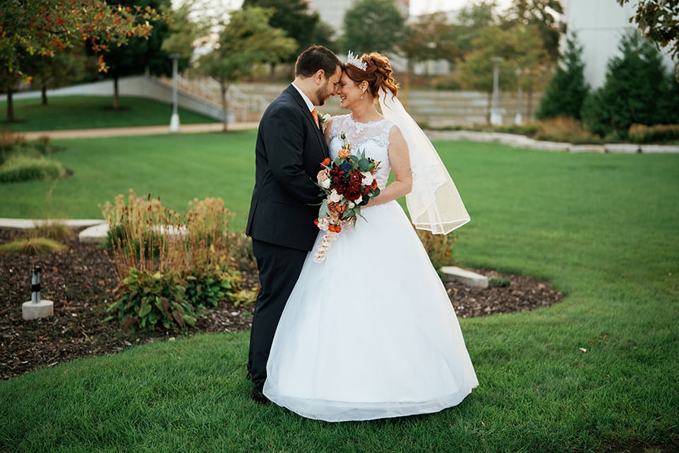 Terrin and Colin Black Wedding, cover photo